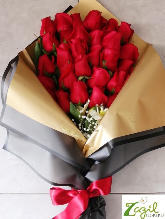 Clave 190 Ramo de 24 rosas «Inolvidable»